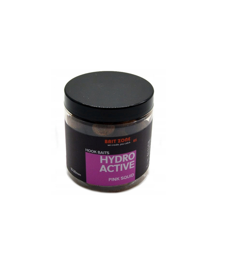Bait Zone Hook Baits Hydro Active Pink Squid Bait Zone Hook Baits Hydro Active Pink Squid