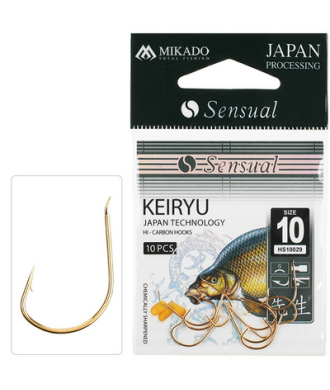 Mikado Haczyk Sensual Keiryu roz.10 szt.10 łopatka Gold