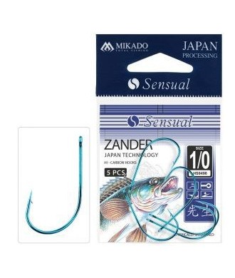 Mikado Haczyk Sensual Zander roz. 410 5szt