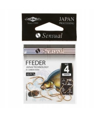 Mikado Haczyk Sensual Feeder nr.12 czarny 10szt