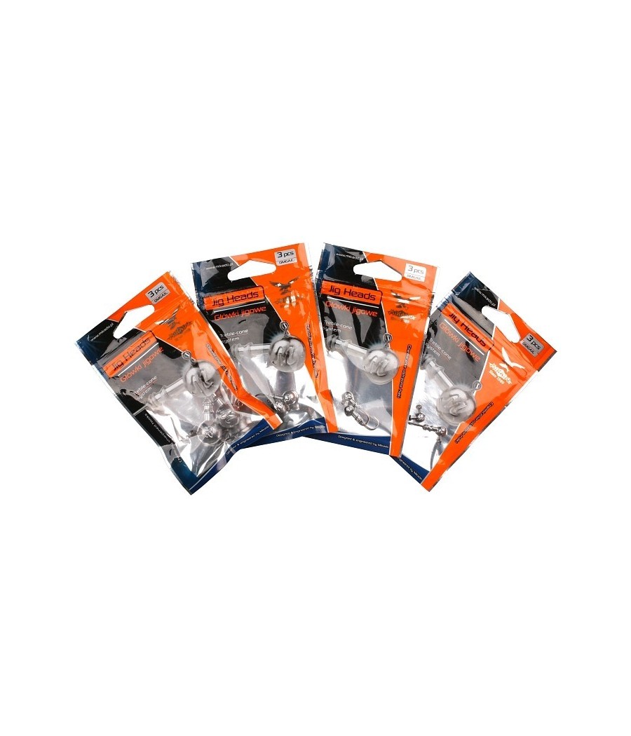 Mikado ABERDEEN JIG 23g - 8/0 - Główki Jigowe 3szt Mikado ABERDEEN JIG 23g - 8/0 - Główki Jigowe 3szt