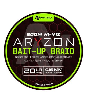 Nytro plecionka Aryzon Bait-Up Braid 200m 0,16mm