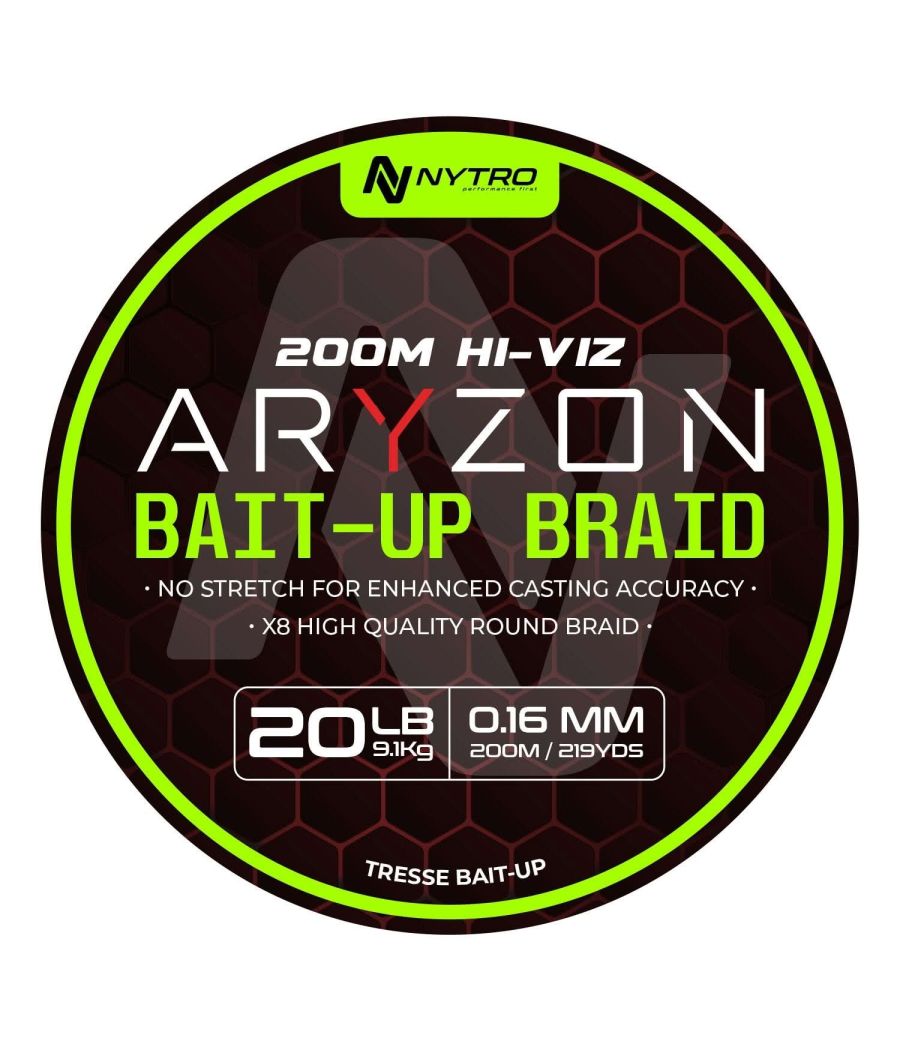 Nytro plecionka Aryzon Bait-Up Braid 200m 0,16mm
