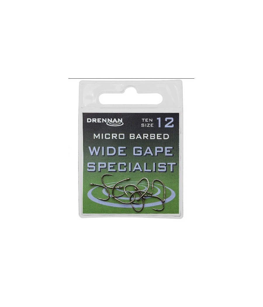 Drennan Haczyki Wide Gape Specialist nr 8 10 szt Drennan Haczyki Wide Gape Specialist nr 8 10 szt