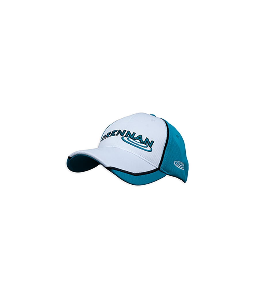 Drennan Czapka z Daszkiem Cap Aqua White