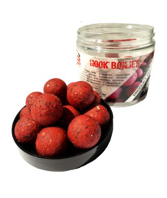 Fantazy Baits Hook Boilies Truskawka kulki haczykowe 16-20mm