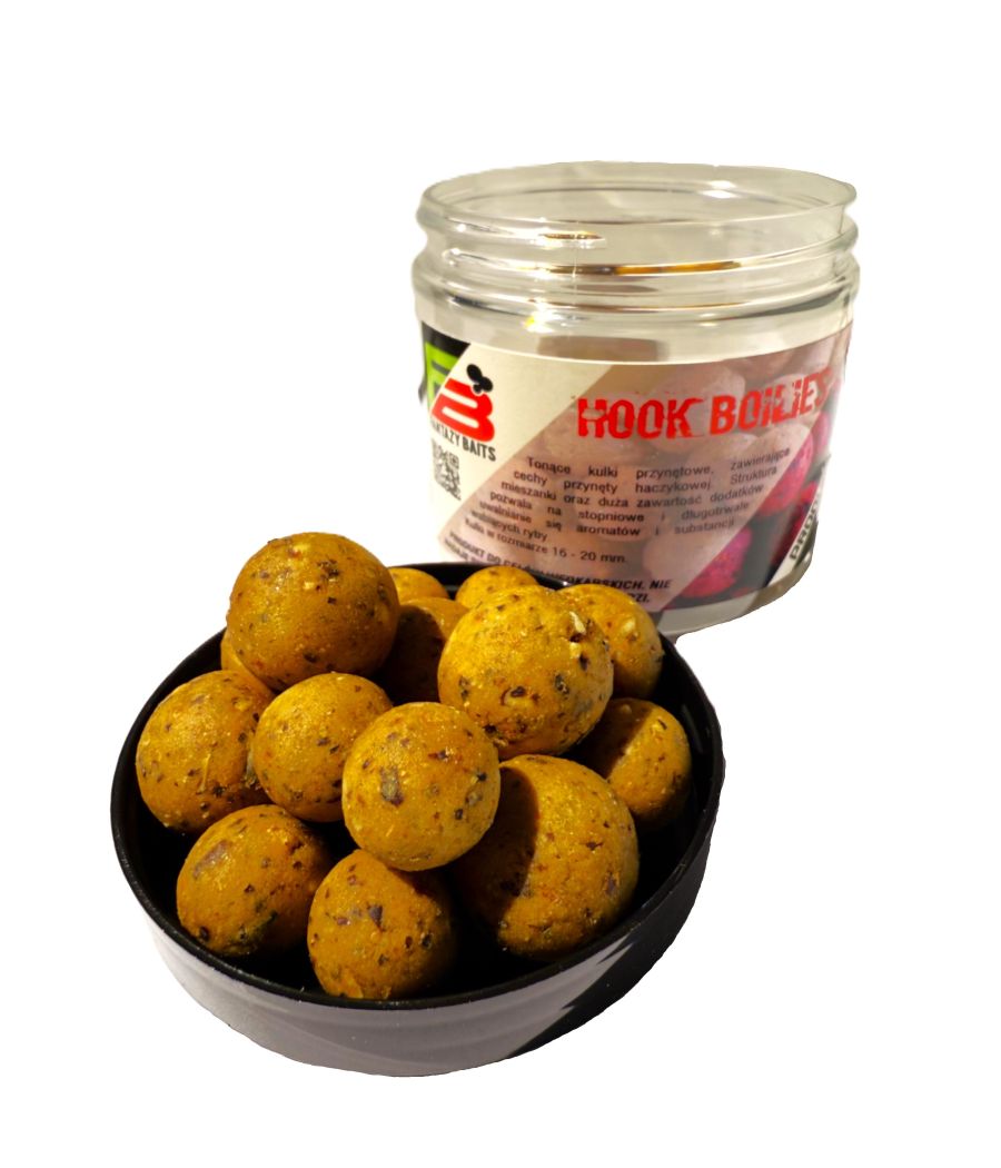 Fantazy Baits Hook Boilies Orzech Tygrysi kulki haczykowe 16-20mm