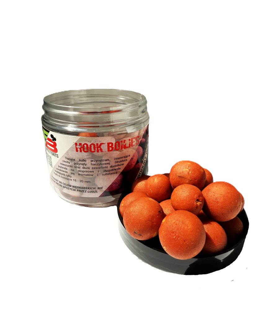 Fantazy Baits Hook Boilies King Fruit kulki haczykowe 16-20mm Fantazy Baits Hook Boilies King Fruit kulki haczykowe 16-20mm
