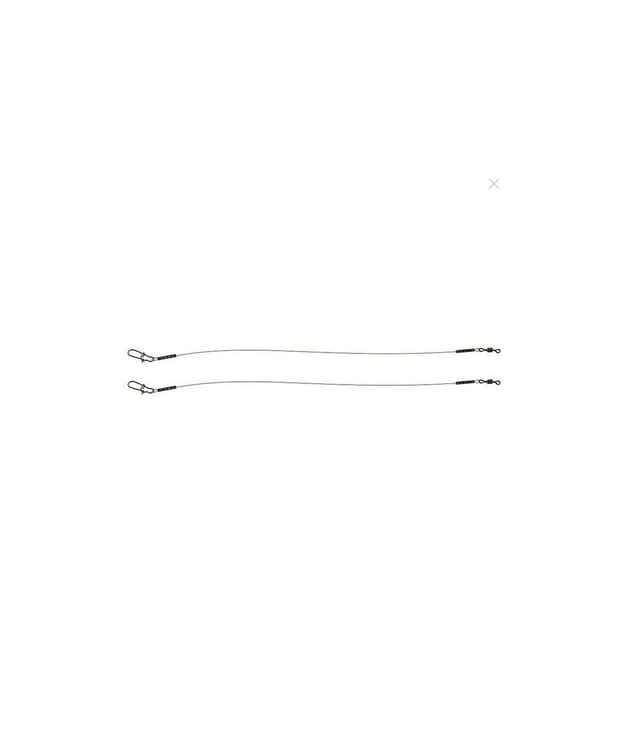 Select Przypony 7x7 Braided Metal 20cm/10kg 2szt