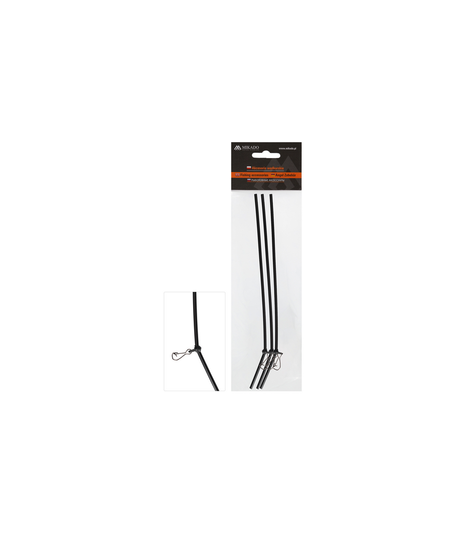 Mikado Rurka Antysplątaniowa z agrafką 25cm op.3 szt Mikado Rurka Antysplątaniowa z agrafką 25cm op.3 szt