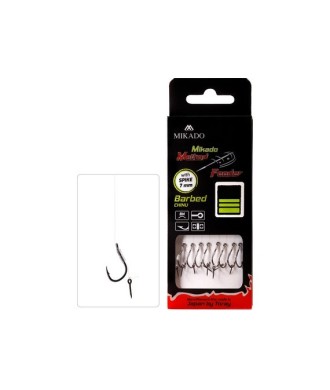 kaper sklep Mikado PRZYPONY MF 10cm igła nr.12 żyłka 8szt