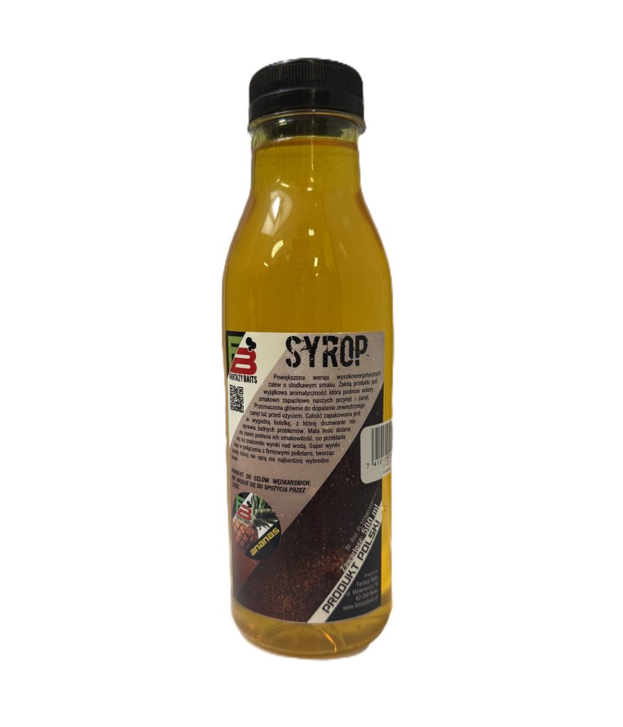 Fantazy Baits Syrop Ananas płynny dopalacz 500 ml Fantazy Baits Syrop Ananas płynny dopalacz 500 ml