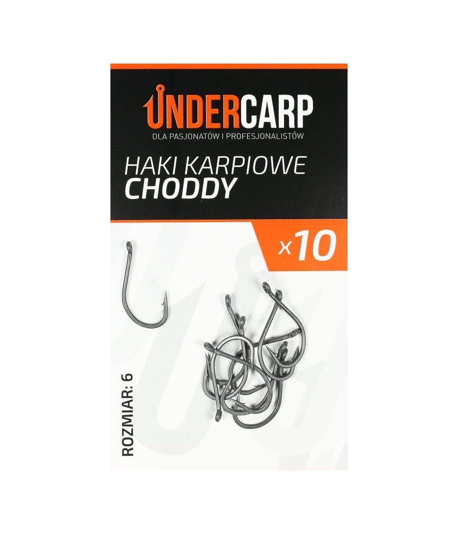 Undercarp haki karpiowe CHODDY size 6