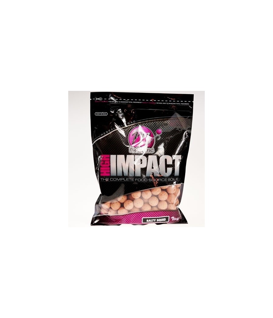 kaper sklep MAINLINE High Impact Salty Squid Boilies 15mm 1kg