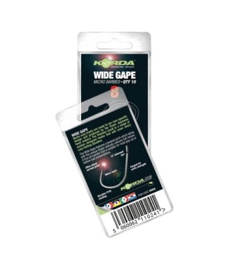 Korda Haczyki Wide Gape nr 2 10szt