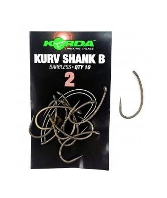 Korda Haczyki Kurv Shank B nr 2 10szt