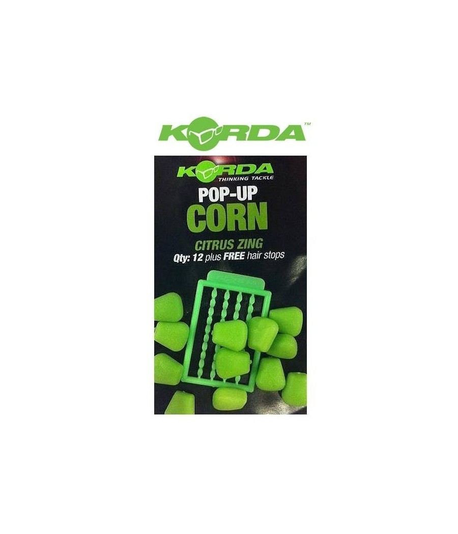 Korda Pop-Up Maize Citrus Zing Green 10szt