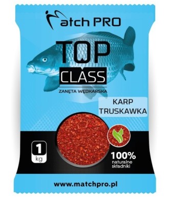 MatchPro Top Class Zanęta Karp Truskawka 1kg