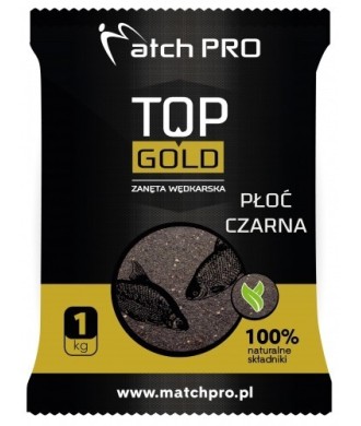 kaper sklep MatchPro Top Gold Płoć Czarna Zanęta 1kg