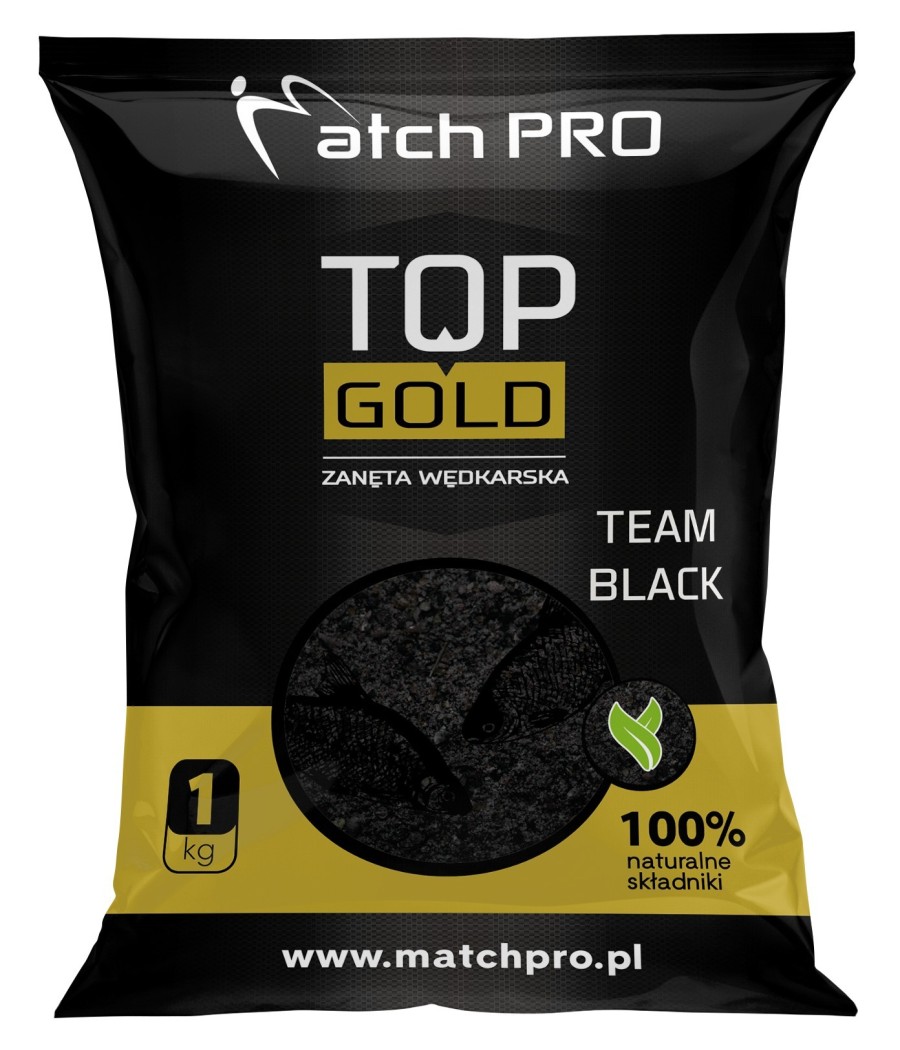 kaper sklep MatchPro Top Gold Płoć Czarna Zanęta 1kg