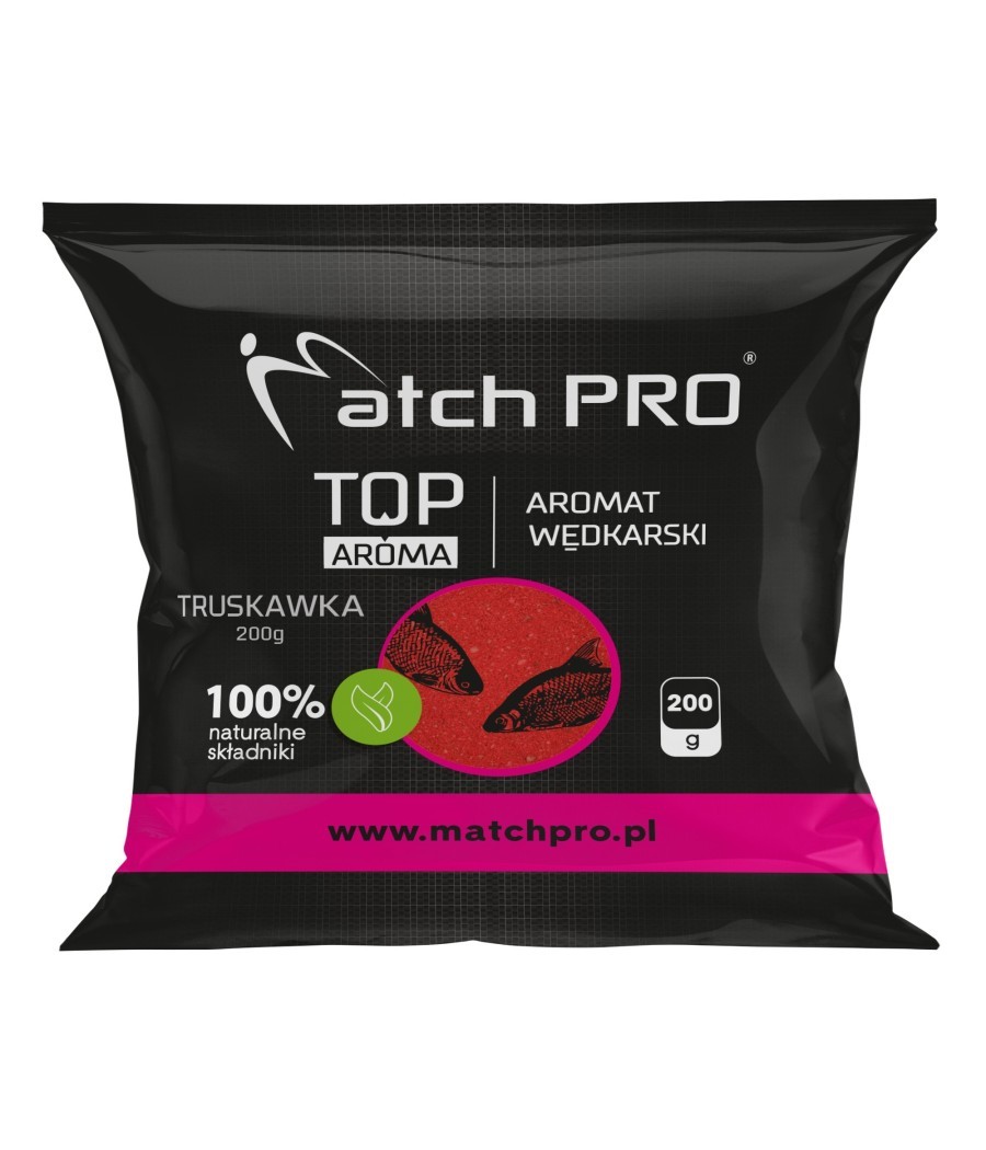 kaper slep MatchPro Top Aroma Truskawka Aromat Wędkarski 200g