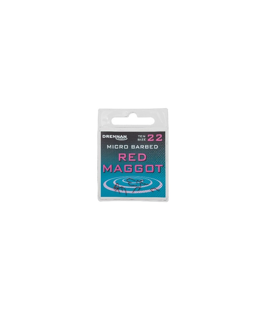 Drennan Haczyki Red Maggot nr 14 10 szt Zadzior