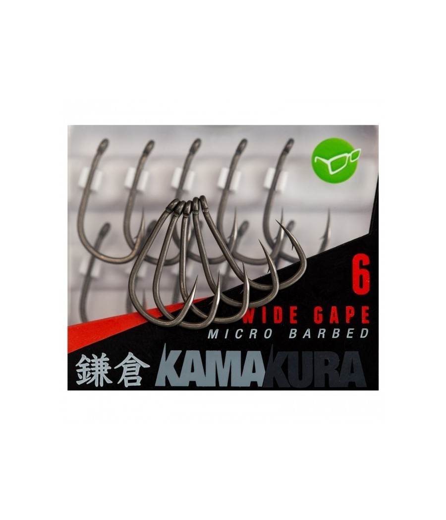 Kaper Sklep Korda Haczyki Wide Gape Kamakura nr 6 10 szt