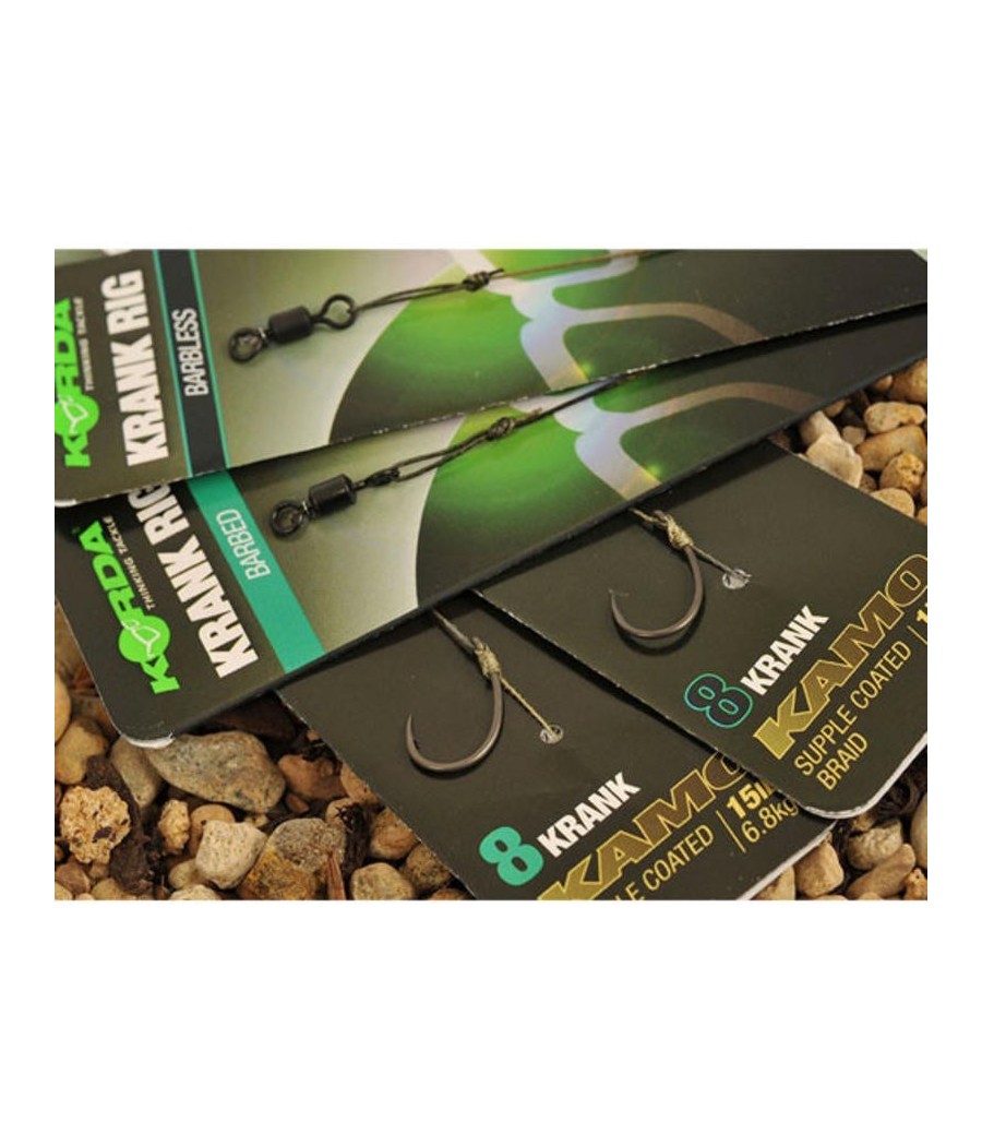 kaper sklep KORDA przypon Krank ready rig barbless roz 4