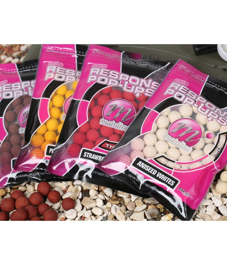 kaper sklep Mainline Rsponse Range Boilies  Salmon & Shrimp 15mm, 450g