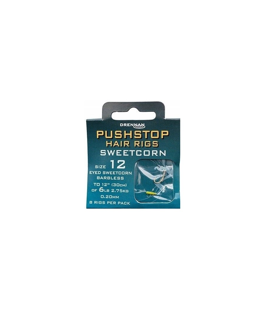 Drennan Przypony PUSHSTOP H'RIG SWEETCORN nr 10