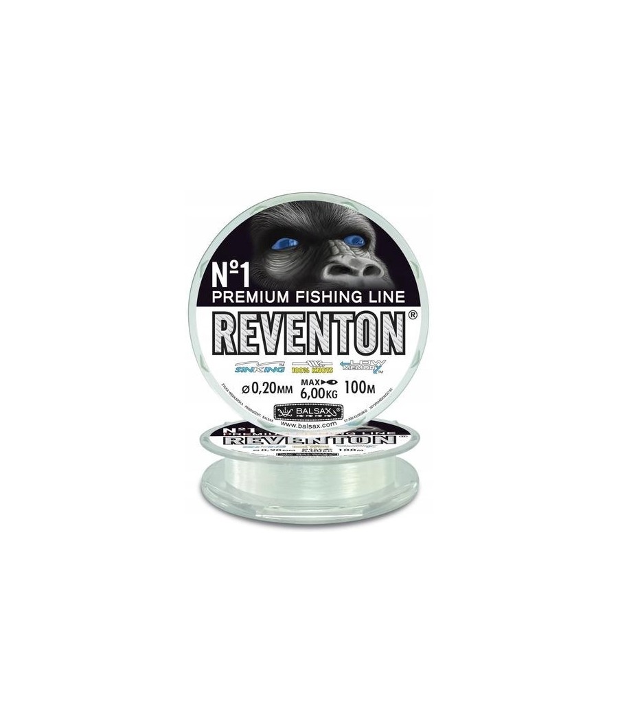 kaper sklep Balsax Żyłka REVENTON 0.16mm/4kg/30m TRANSPARENT kaper sklep Balsax Żyłka REVENTON 0.16mm/4kg/30m TRANSPARENT