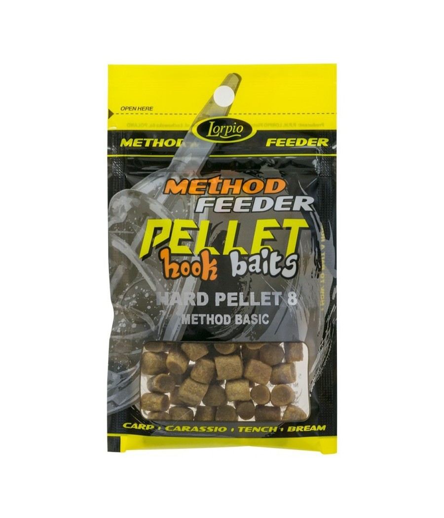 Lorpio Przynęta Hook Baits Hard Pellet 6 Method Carp