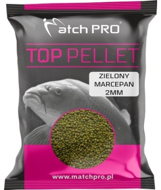 kaper sklep Matchpro Top Pellet Zielony Marcepan 2mm 700g
