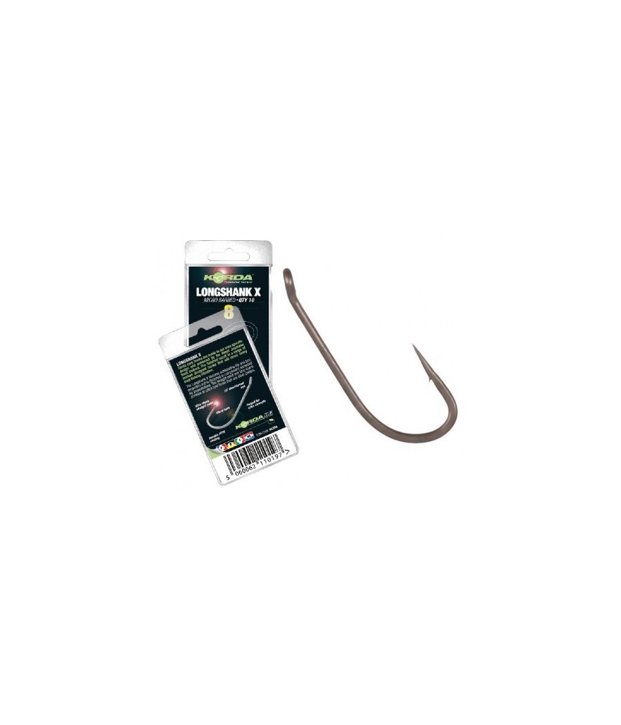 Korda Long Shank X Hook roz 2 / 10szt