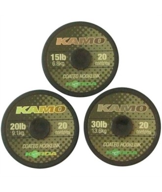 Korda Kamo Coated Hooklink 20lb - 20m