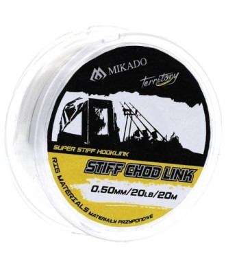 Mikado Linka Przyponowa Stiff Chod Link 20lb 0 50mm 20m