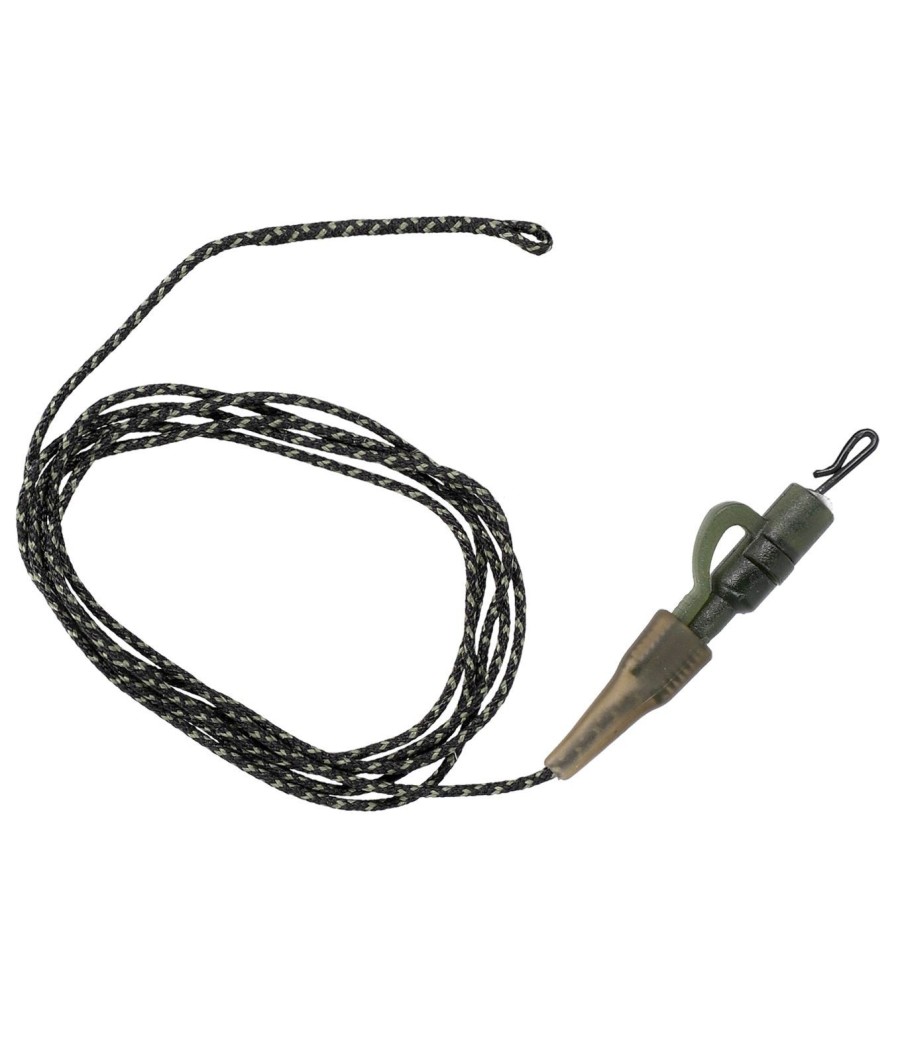kaper sklep Undercarp Leadcore z krętlikiem 100cm 45lbs 1szt brąz