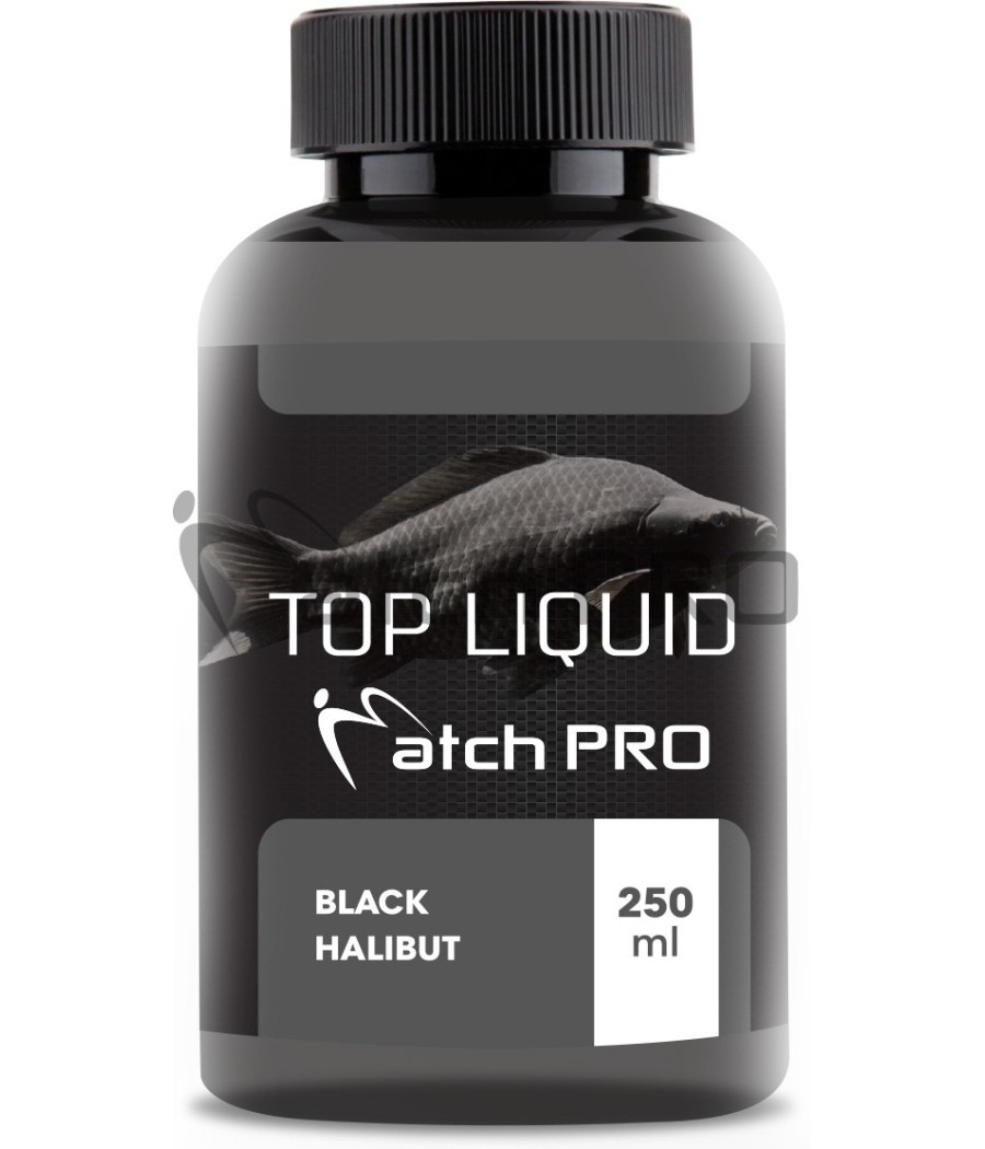 kaper sklep Match Pro Top Liquid Black Halibut 250ml