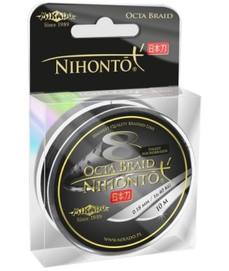 Plecionka Mikado NIHONTO OCTA BRAID 014 czarna 10M