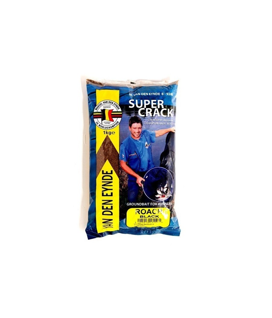 Marcel Van Den Eynde – zanęta Super Crack Roach 1kg Black