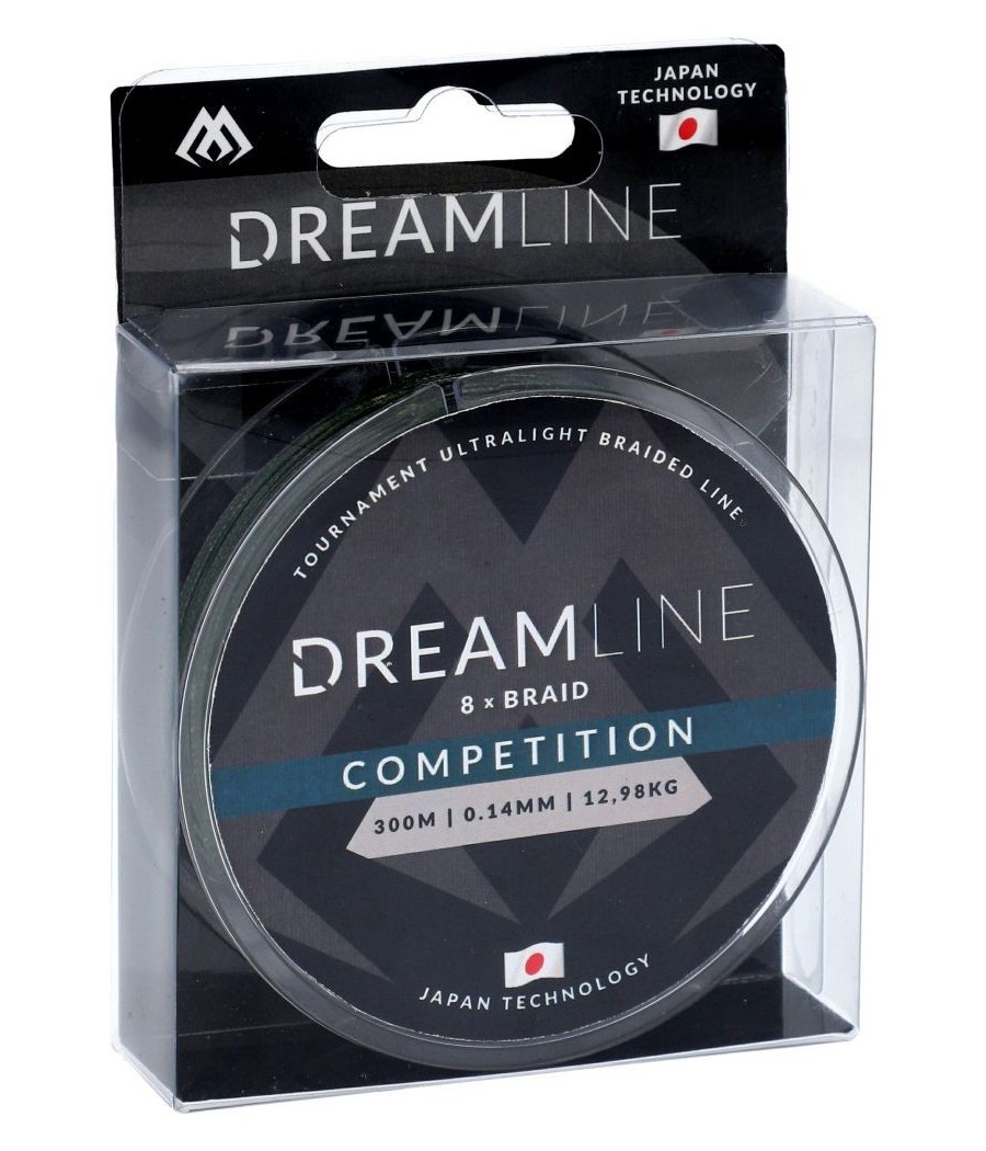 Mikado Plecionka Dreamline Competition Green 0.08mm/10m