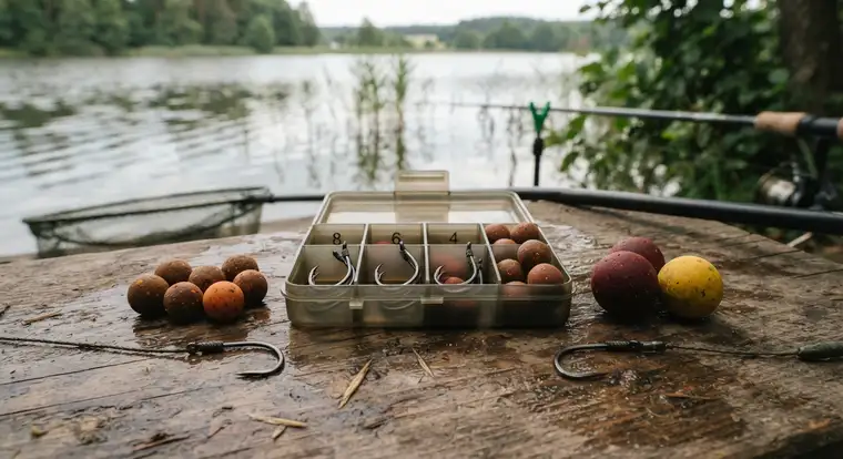Jaki haczyk na kulki proteinowe wybrać na karpia w różnych wodach
